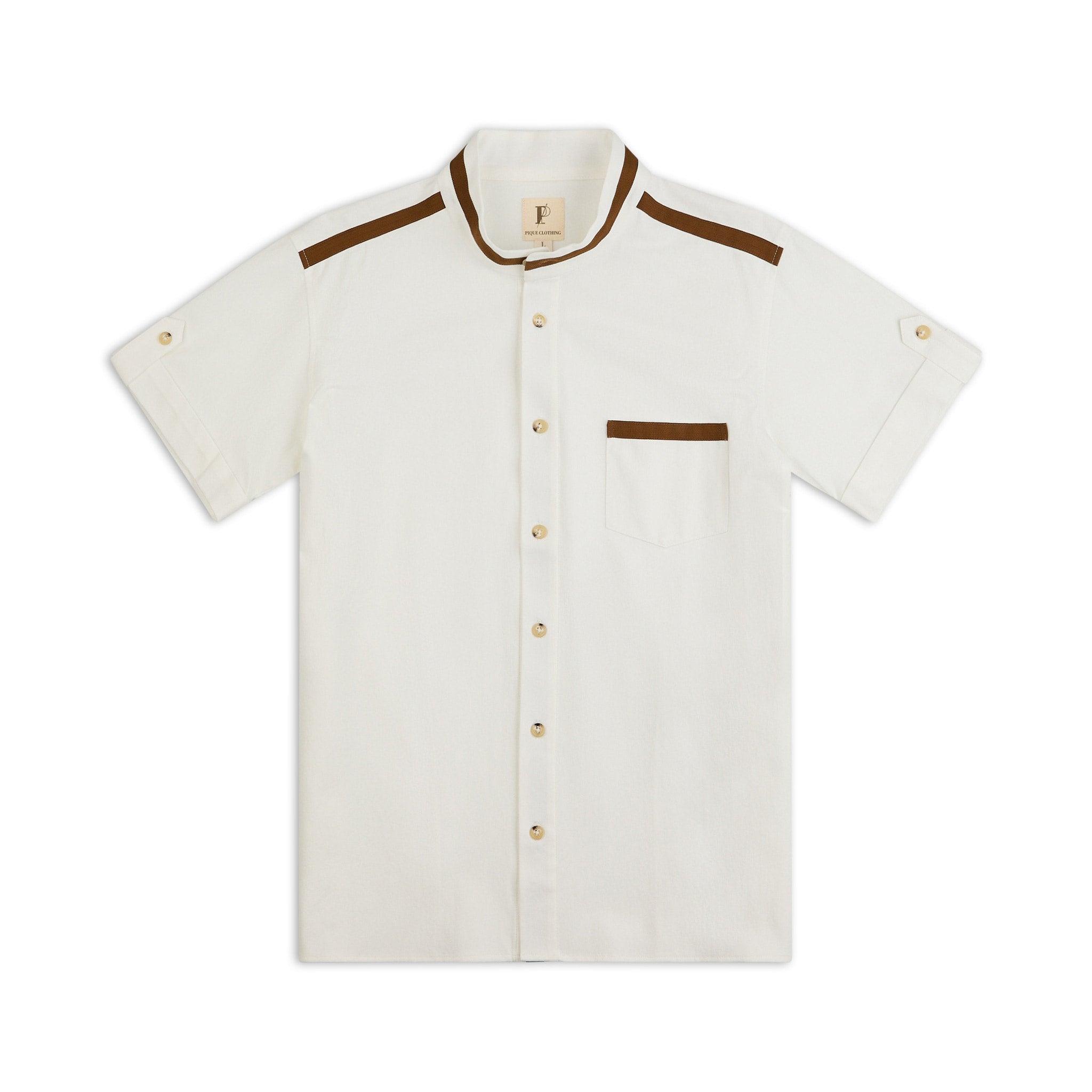 The Luciolo Shirt in Mahogany