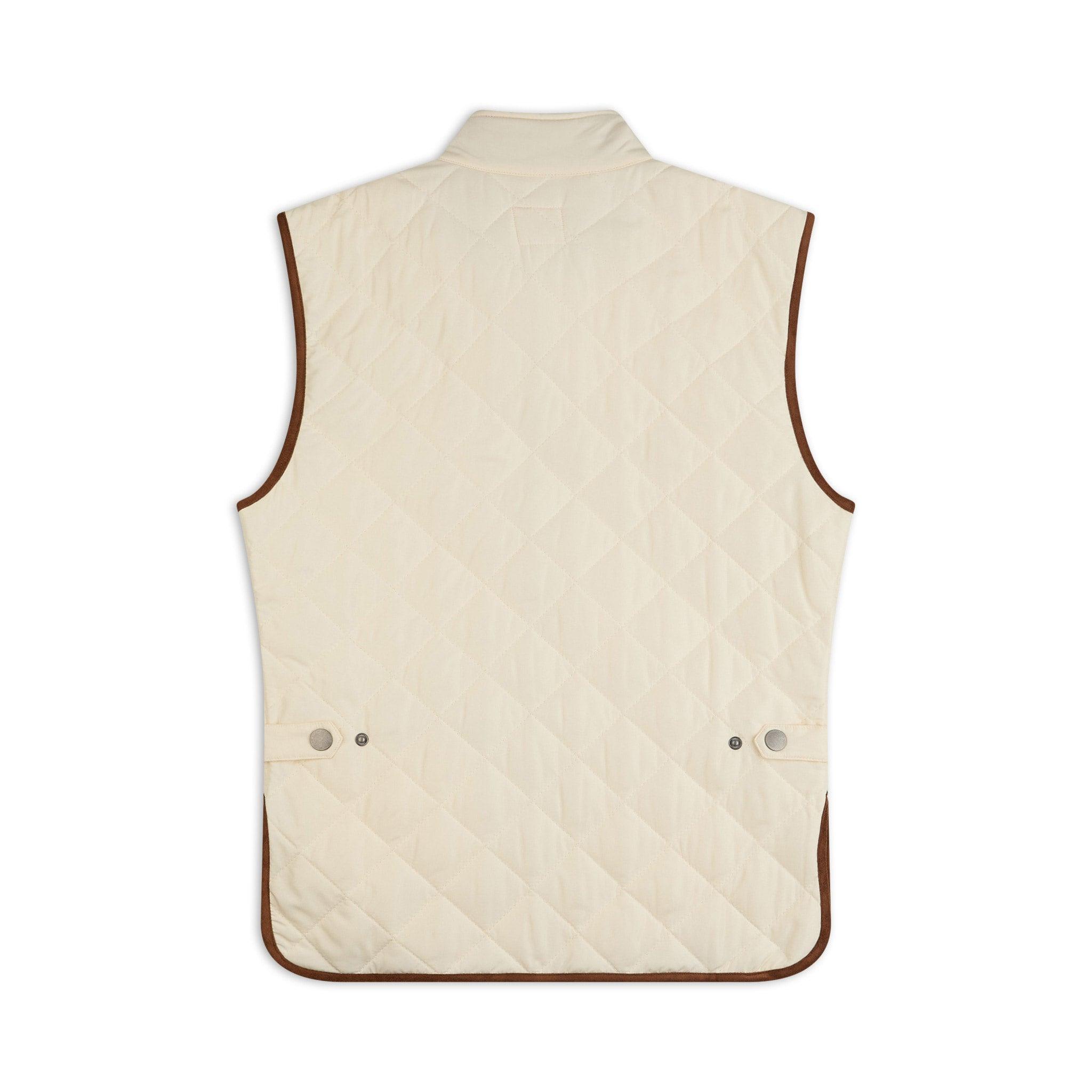 The Amari Vest in Cream