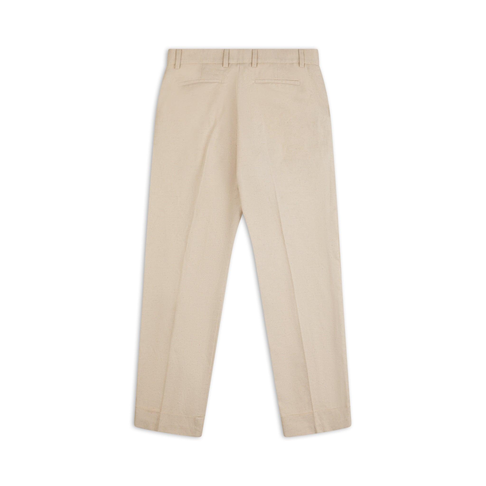 Bordeaux Linen Pant