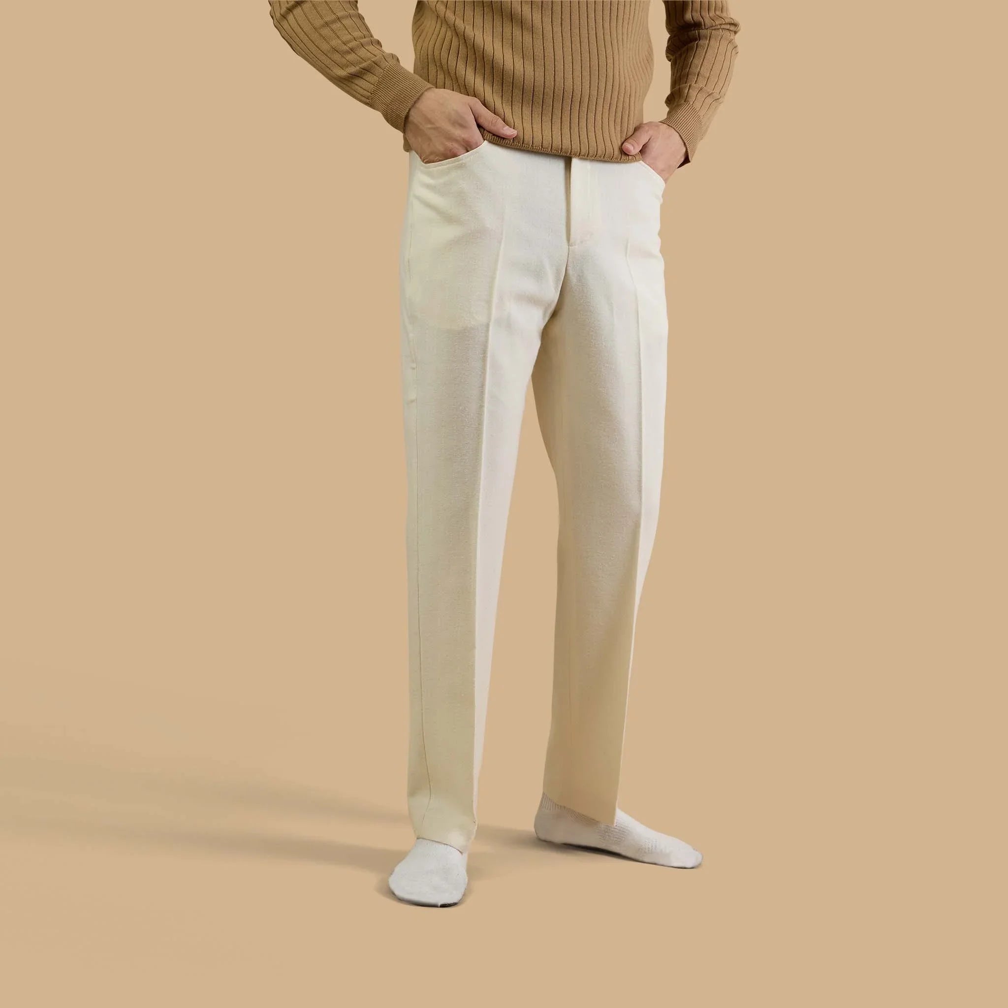 The Batiste Pant in Cream