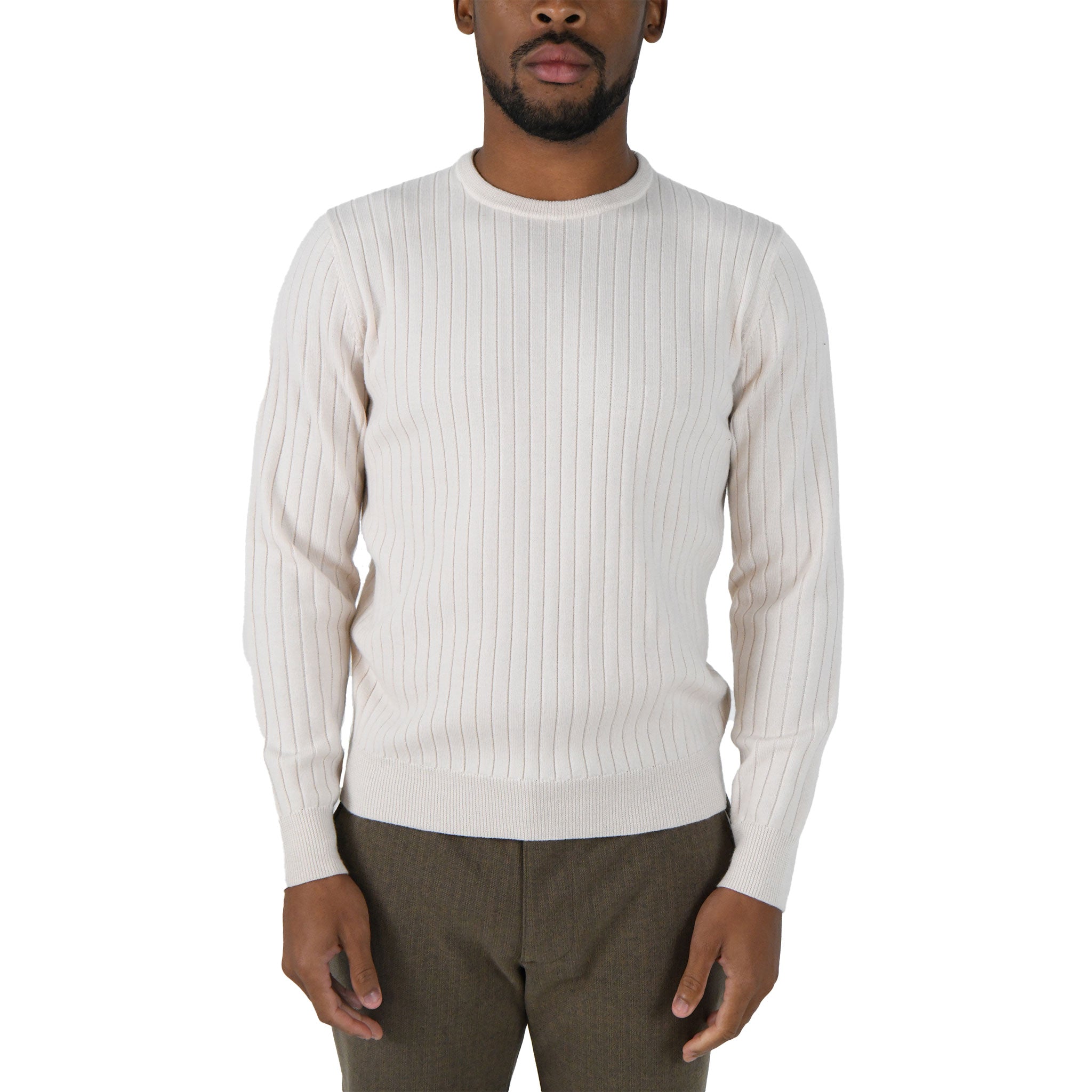 The Wilhelm Sweater in Cream