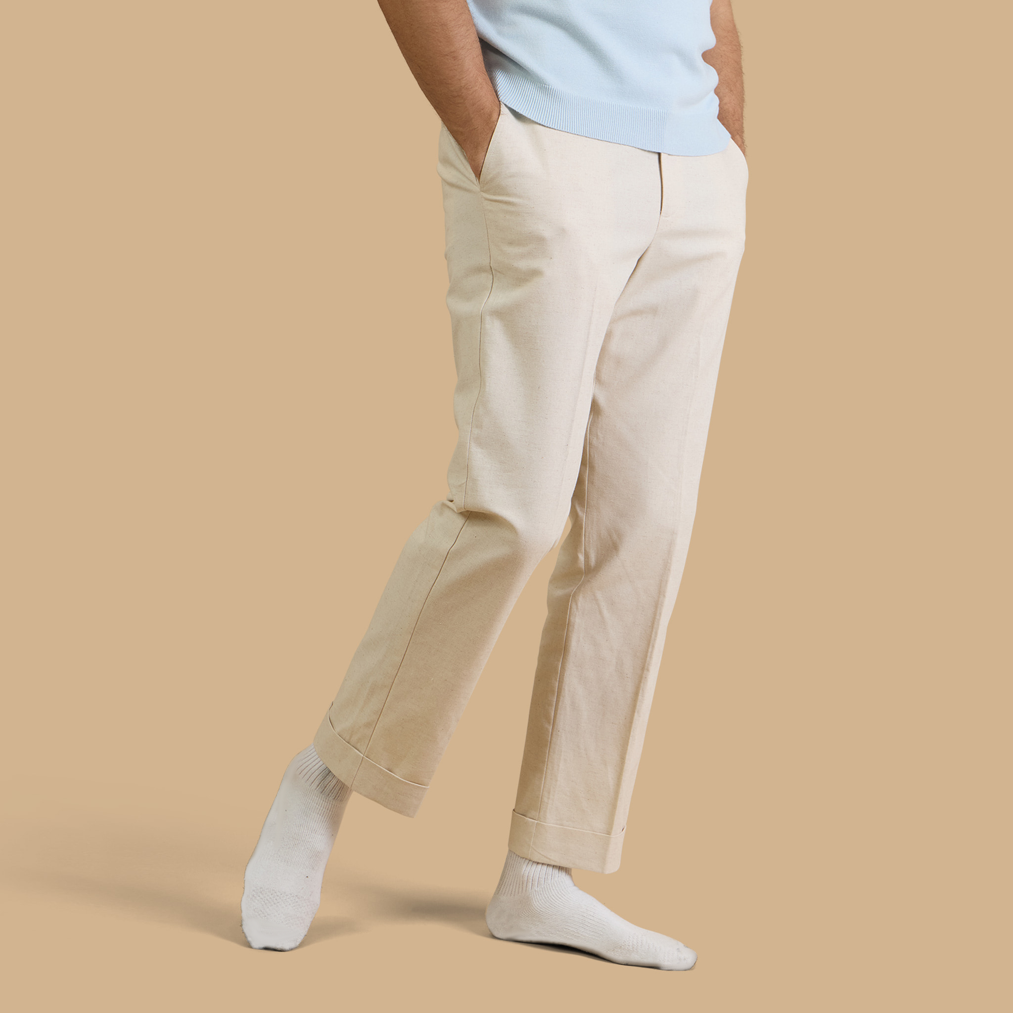 Bordeaux Linen Pant